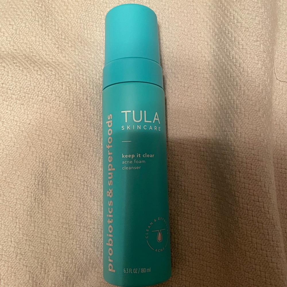 Tula keep it clear acne foam cleanser